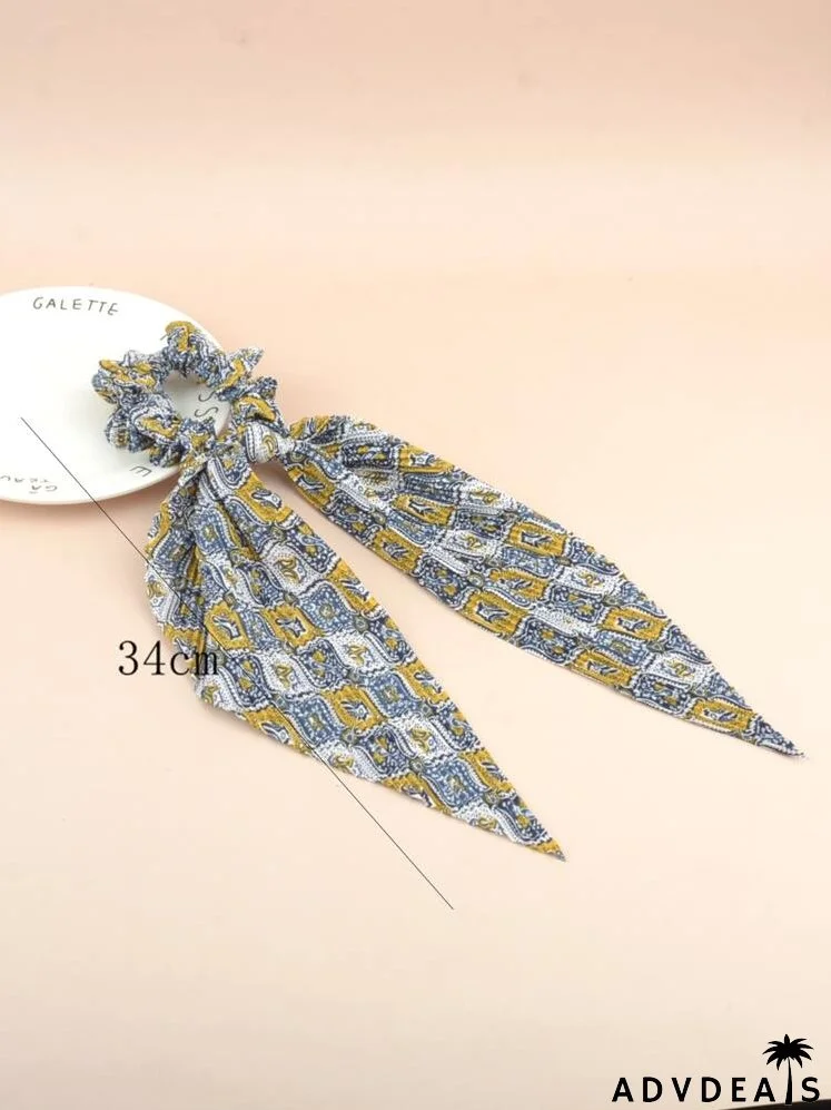 Allover Graphic Hair Tie