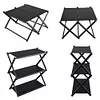 3 Tier Camping Storage Rack Heavy Duty Camping Shelf Rack for Outdoor Activities