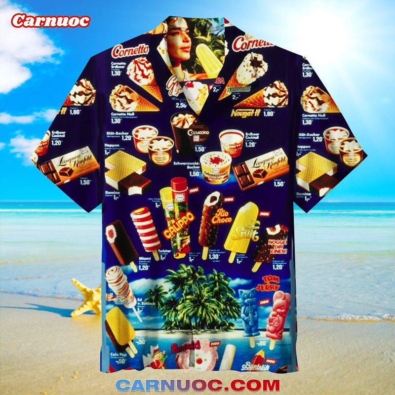 Oh, those old summers, those old ice creams | Hawaiian Shirt