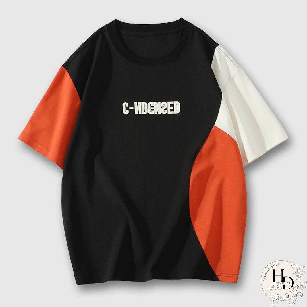 Trendy Color Block Tee