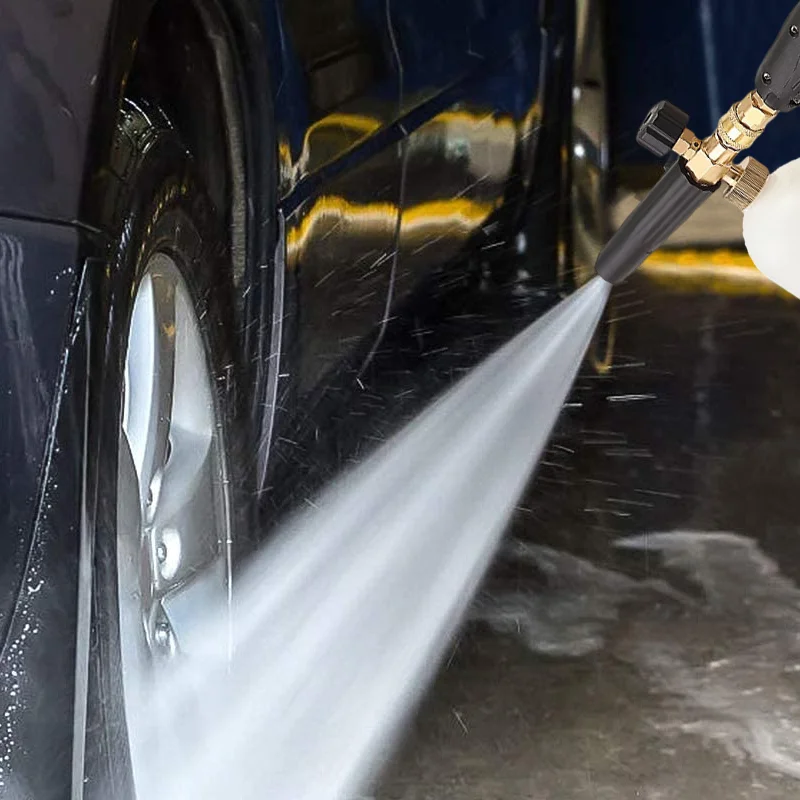 SAKER&reg; Short Pressure Washer Gun with Foam Cannon