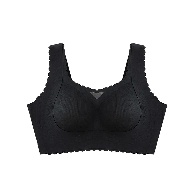 ❤️ Buy one get one free   Scalloped Design Natural Uplift Adjustment Bra For Cup 