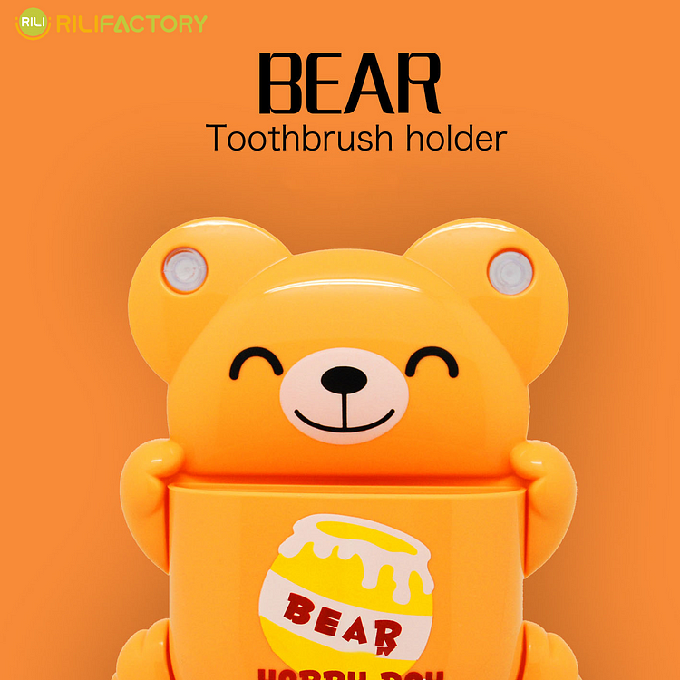 Bear Toothbrush Holder Rilifactory