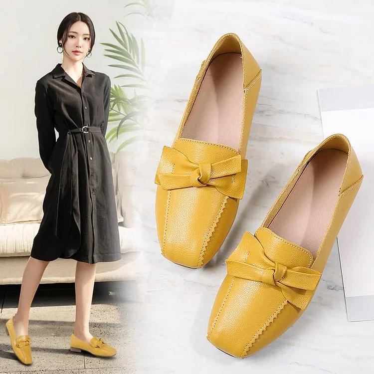 Women's Shoes Spring and Autumn Season New Nurse Shoes Instagram Fashion Genuine Leather Versatile Women's Slope Track Shoes_ viptrois