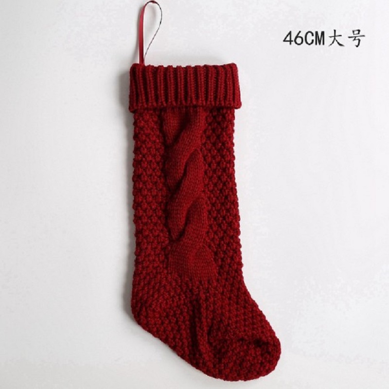 

Christmas sock hanging Candy Bag mahogany sock large, Purple, 501 Original