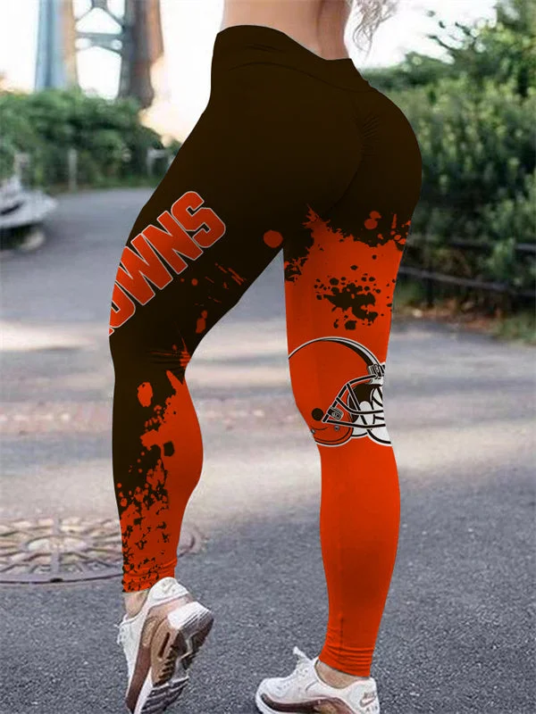Cleveland Browns
High Waist Push Up Printed Leggings
