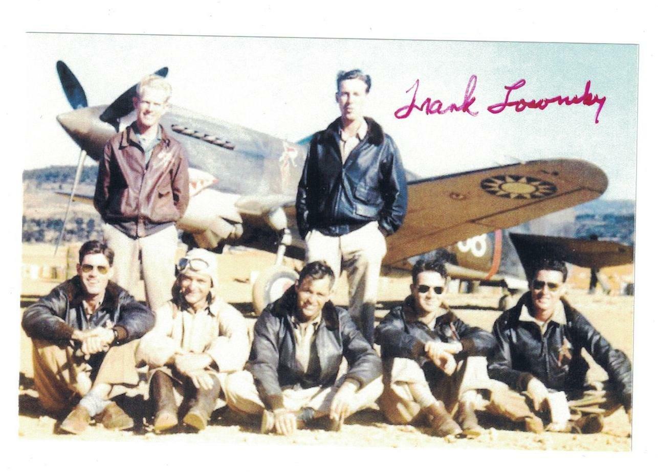 Frank Losonsky Signed Autographed 4x6 Photo Poster painting Pilot Flying Tigers A