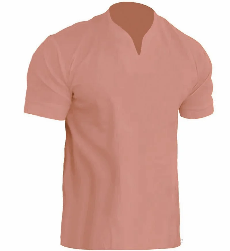 Uveng Uveng Men's Fitness Plus-Size Sports T-Shirt Men's Elastic Cotton Pocket Short-Sleeved Summer V-Neck Polo Shirt