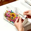 Diamond Painting PU Sunflower Mom Tissue Box Tissue Holder