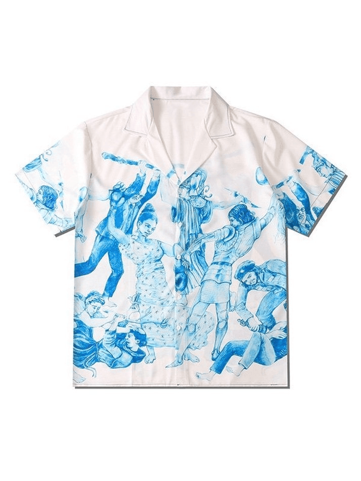 Aonga - Men's Mythical Print Shirt