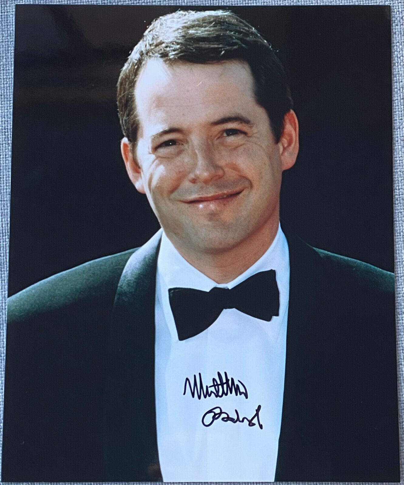 Matthew Broderick Signed In-Person 8x10 Color Photo Poster painting - Authentic