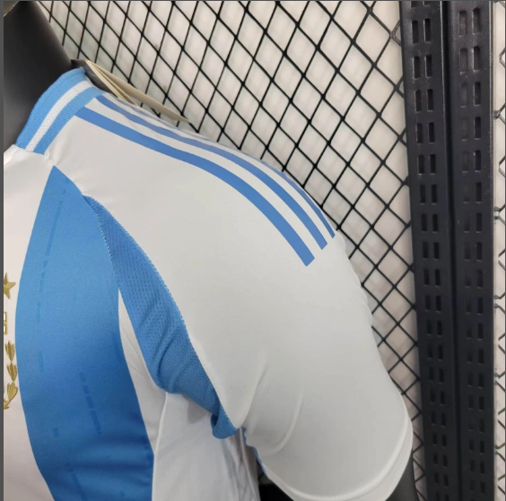 2024 Argentina Home Player Version Men's Football T-Shirt Thai Quality