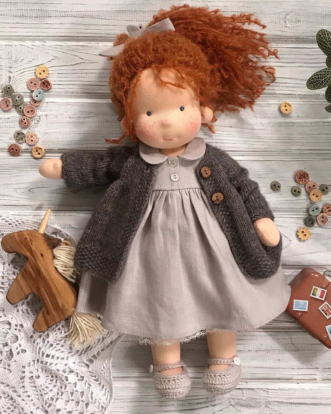 waldorf doll making kit