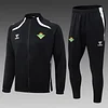 2025/2026 Real Betis Long Zipped Jacket Black Football Shirt 1:1 Thai Quality Set