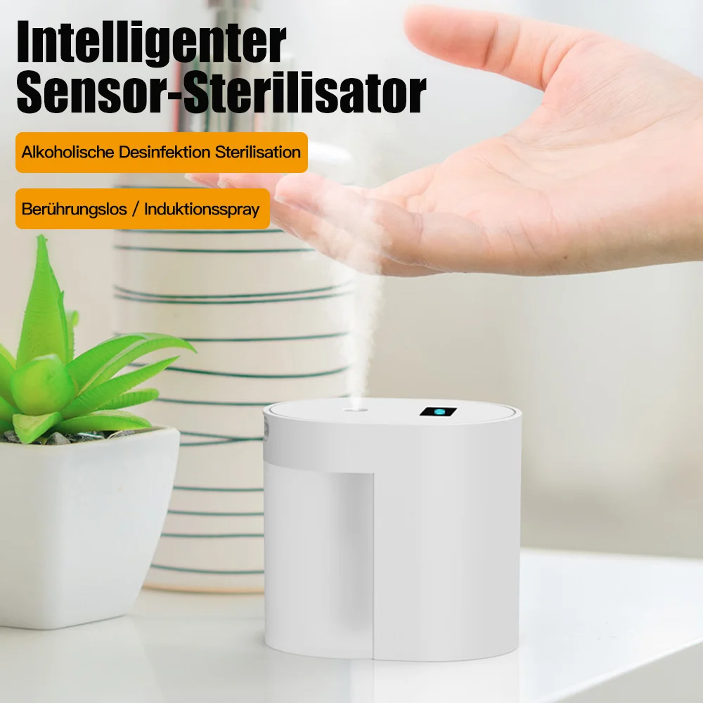 Meladen™️ Intelligenter Sensor berührungsfrei zerstäubten Alkoholspray disinfector