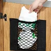 Sac de rangement universel en filet avec autocollants adh&eacute;sifs