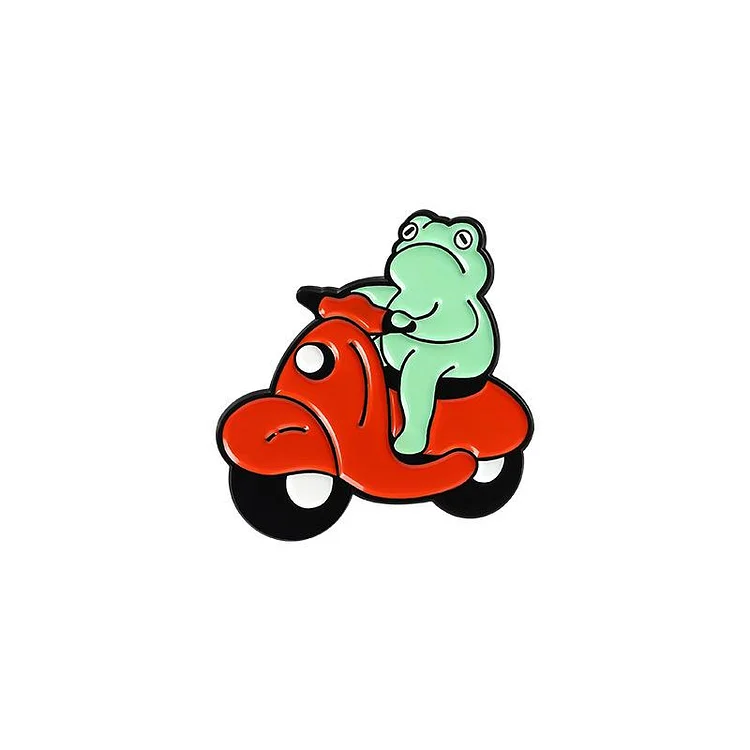 Cartoon Cute Frog Series Pins
