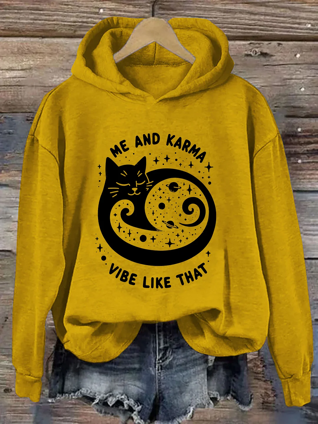 Me And My Karma Vibe Like That Hoodie