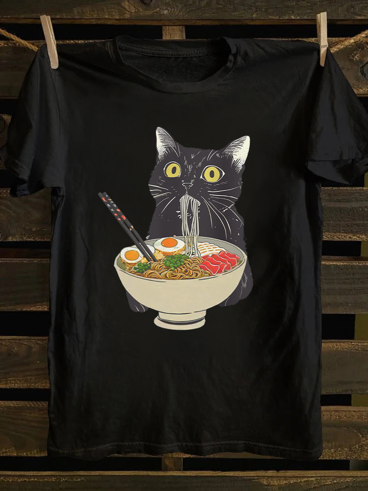 Ramen Cat T-shirt