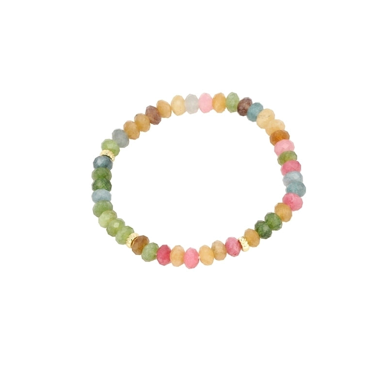 IG Style Handmade Round Natural Stone  Copper Bracelets In Bulk