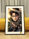 Firelight Captain Levi Ackerman Decorative Painting - Attack On Titan - Xingkong Studio