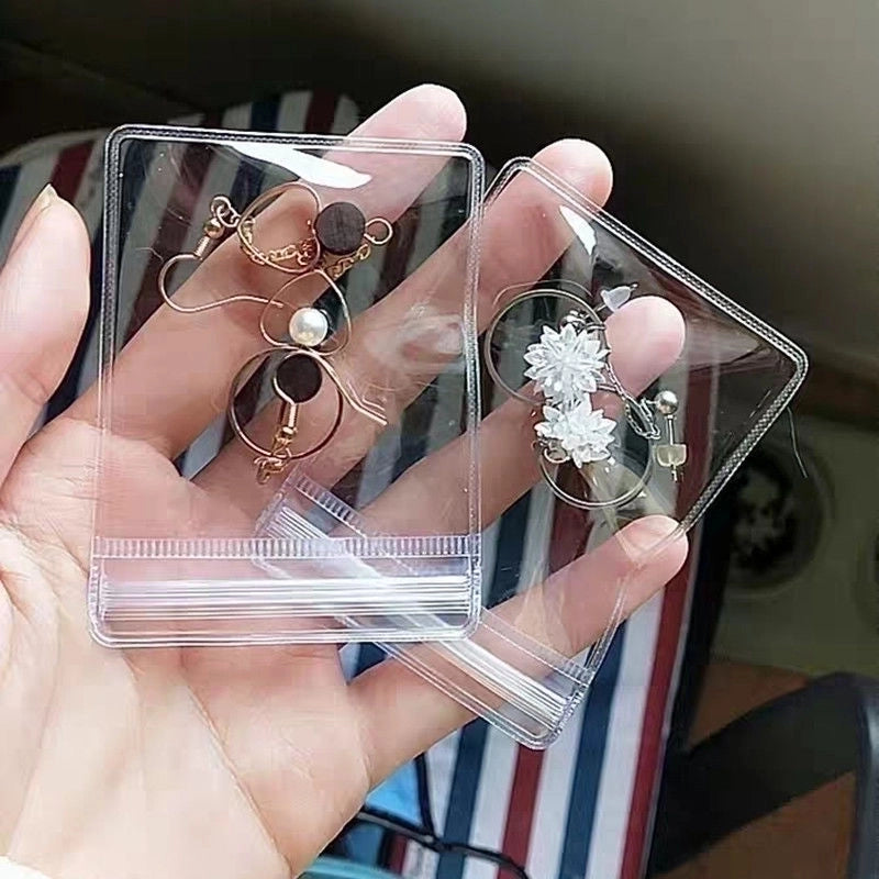 Minimalist Transparent PVC Jewelry Packaging Bags