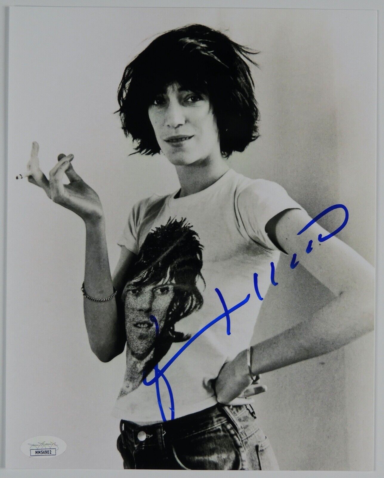 Patti Smith Signed Autograph 8 x 10 Photo Poster painting JSA COA