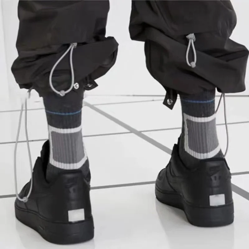 Color block cotton socks Techwear Shop