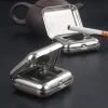 Mini Metal Ashtray Portable Small Ashtray Outdoor Portable Pocket Ashtray Creative Car Smoking Accessories