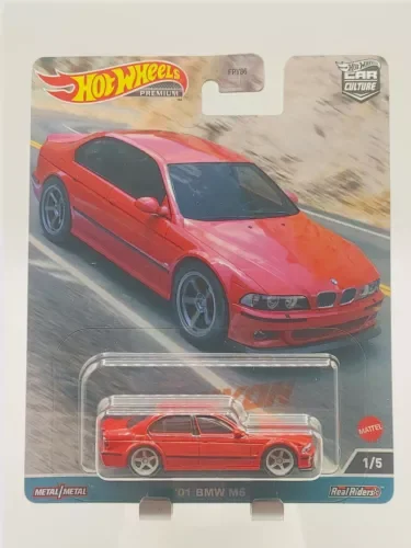 Dronehint Hot Wheels 2001 BMW M5 (E46) Canyon Warriors FPY86-959C 1/64 Toy