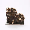 DIY Handmade Track Beads 3D Wooden Mechanical Jigsaw Puzzle Assembly Kit