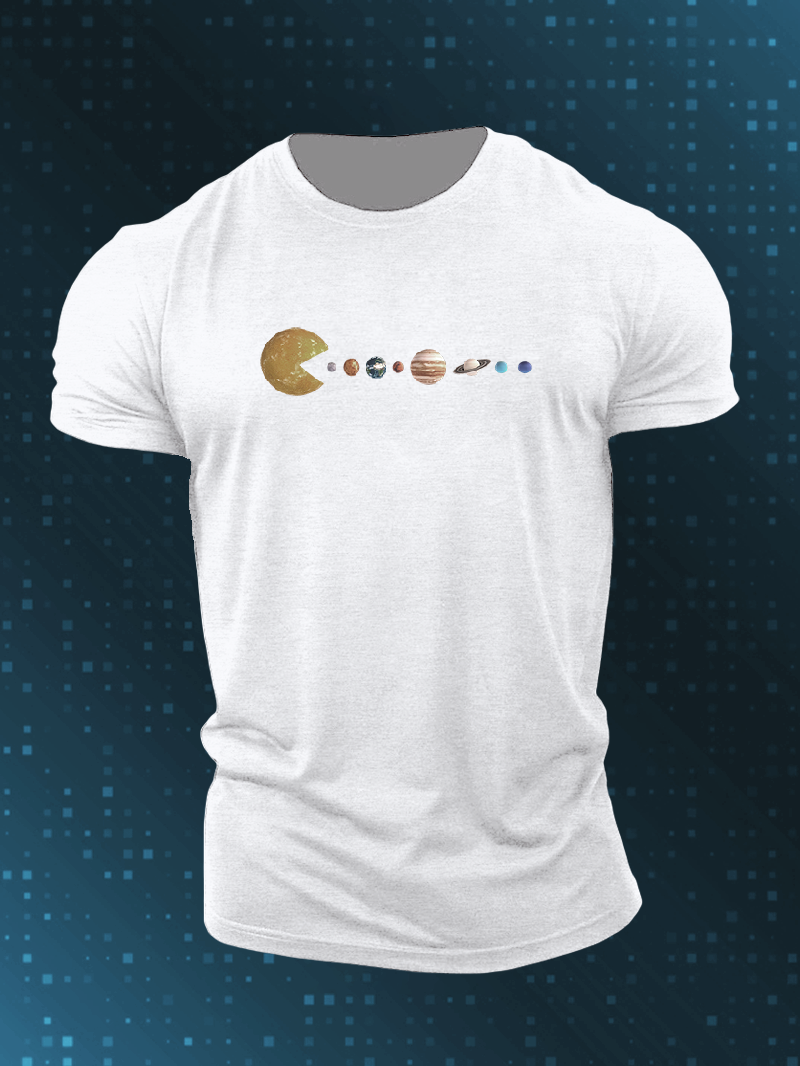 Men's Star Snake Short-Sleeved Shirt