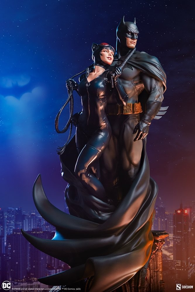 【Pre-Order】Sideshow Collectibles Marvel Comics Batman and Catwoman 200618 1/4 Statue