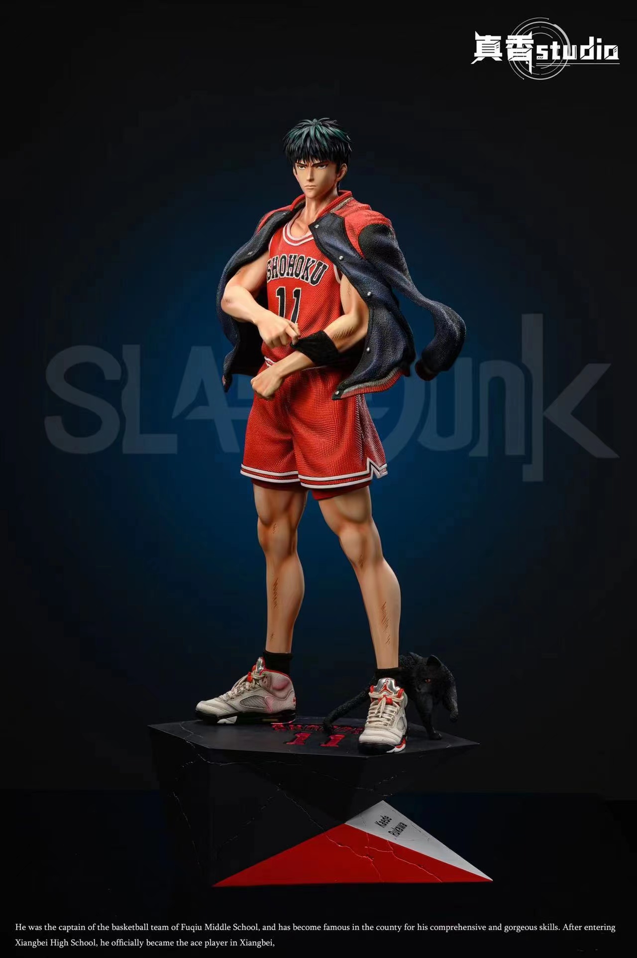 PRE-ORDER ZX Studio SLAM DUNK Kaede Rukawa with LED 1/6 