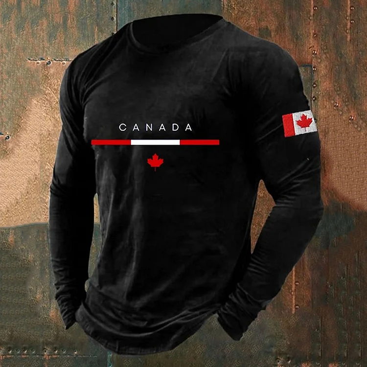 Men's Canada Is Not For Sale Print T-shirt
