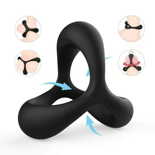X-1 Men Penis Ring Cock Rings For Long Lasting Medical Silicone