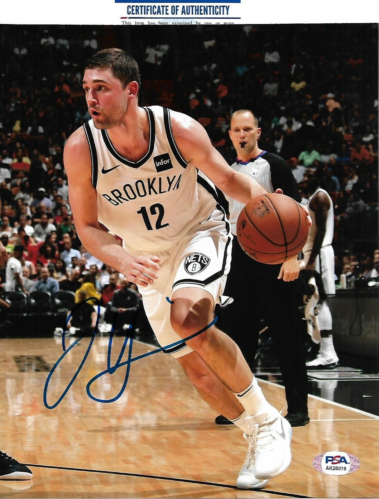 JOE HARRIS signed autographed BROOKLYN NETS 8X10 Photo Poster painting w COA PSA AK26019