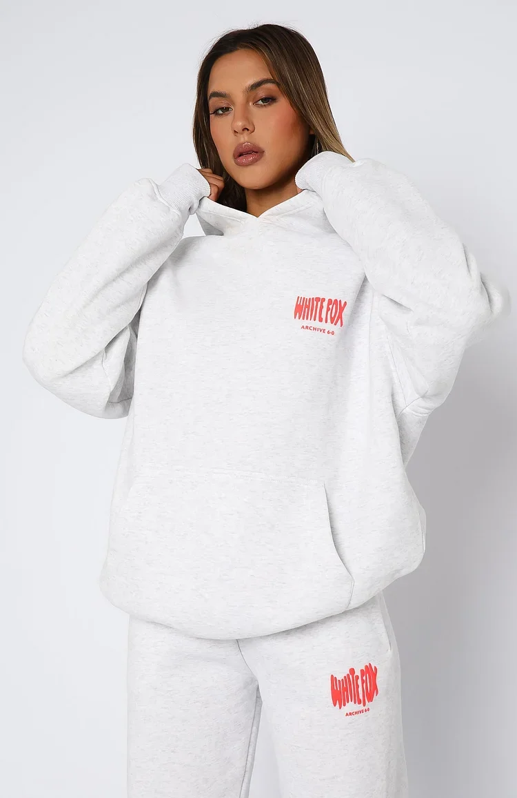 🛒Archive 6.0 Oversized Hoodie Ash