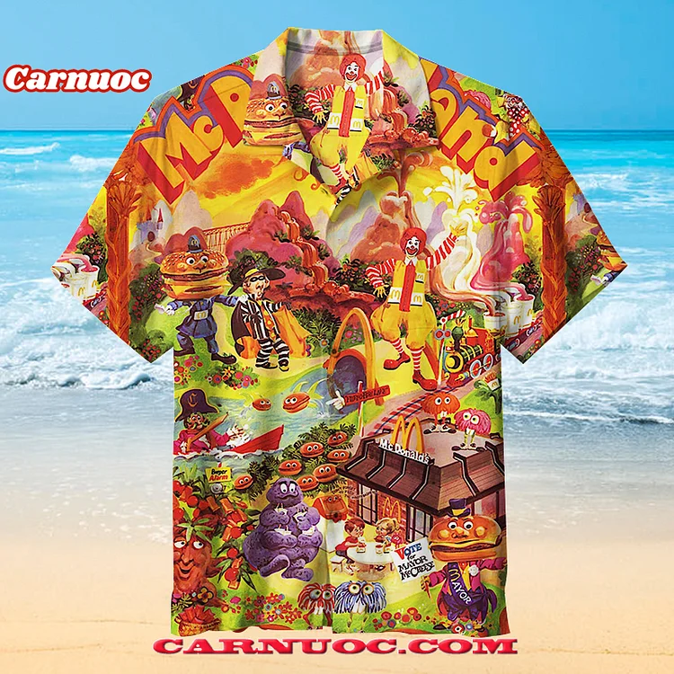 Mcdonalds |Unisex Hawaiian Shirt