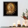 Diamond Painting-DIY Special Shaped Drill Pearl Painting Buddha Statue(35x35cm)