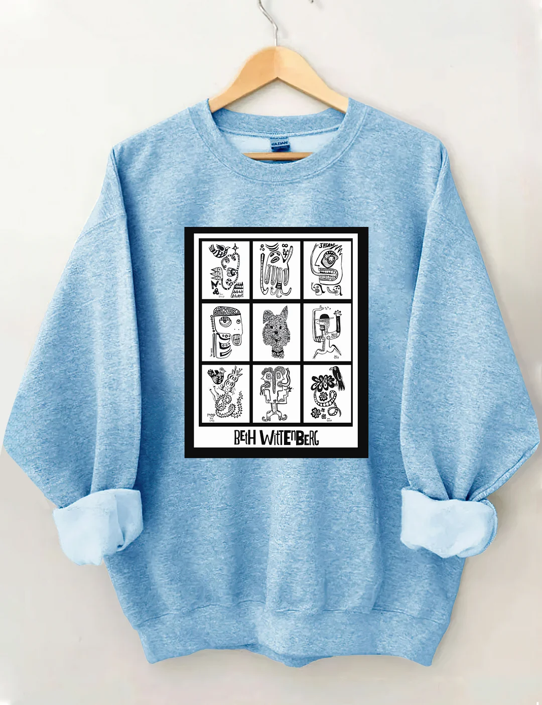 Beth Wittenberg Celebratory Doodle Sweatshirt