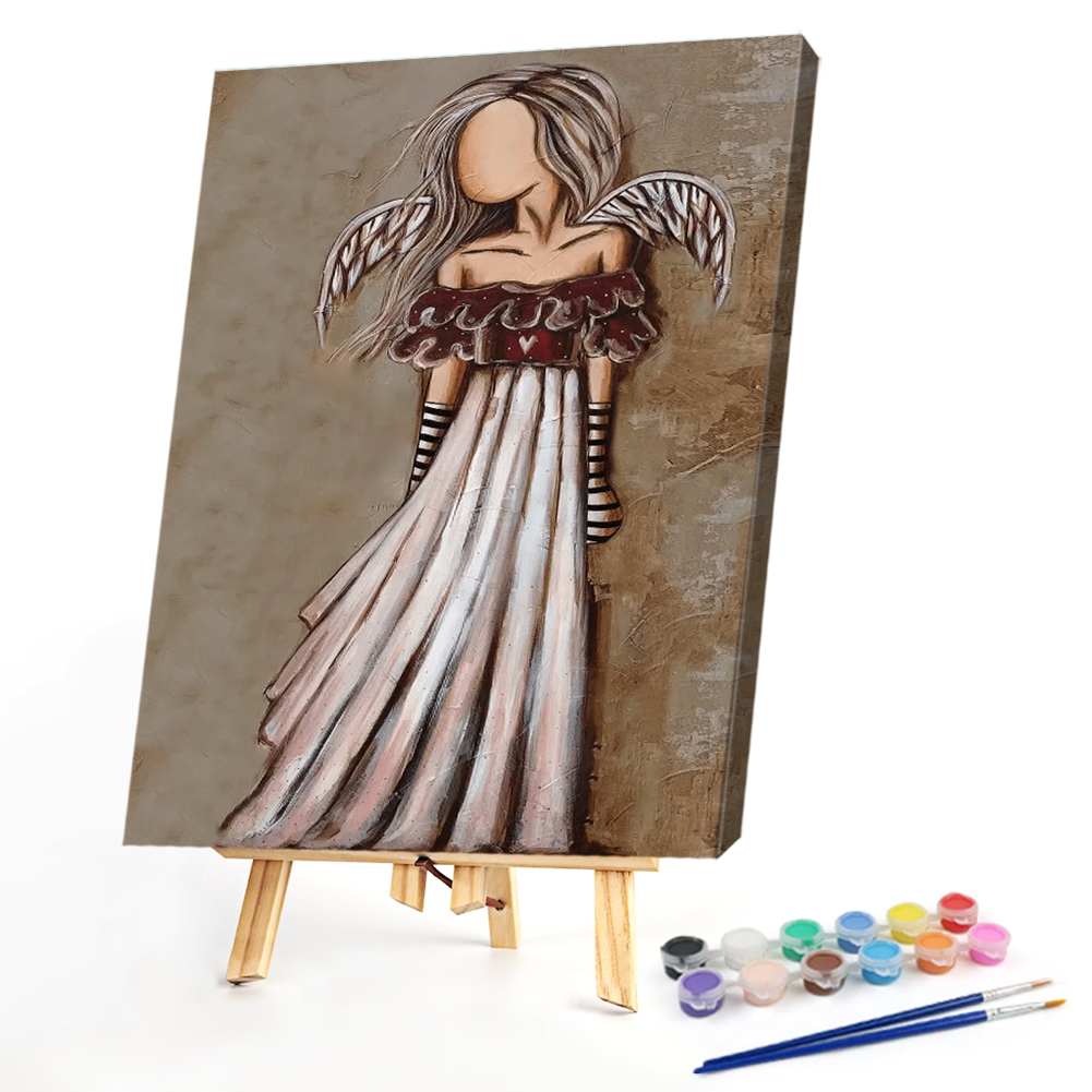 

40*50CM - Paint By Numbers - Broken Angel, 501 Original