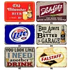 (Multi Style)Beer - Metal Tin Signs(8*12Inch) - Bar