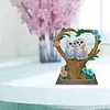 DIY Winter Owl Diamond Painting Ornaments（Single-Sided）