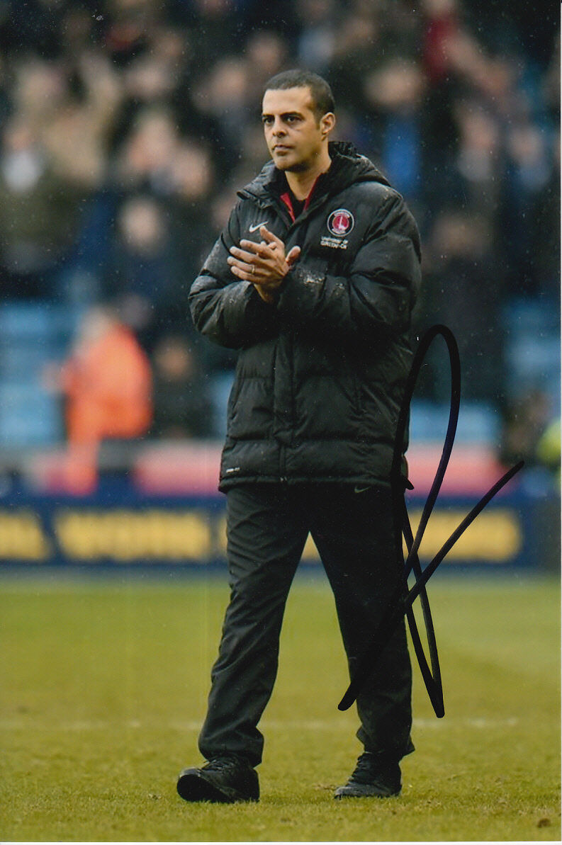 CHARLTON ATHLETIC HAND SIGNED GUY LUZON 6X4 Photo Poster painting 1.