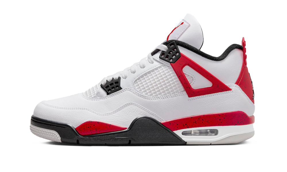 aj 4 white red