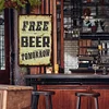 Free Beer - Metal Tin Signs(8*12Inch/12*16Inch) - Bar