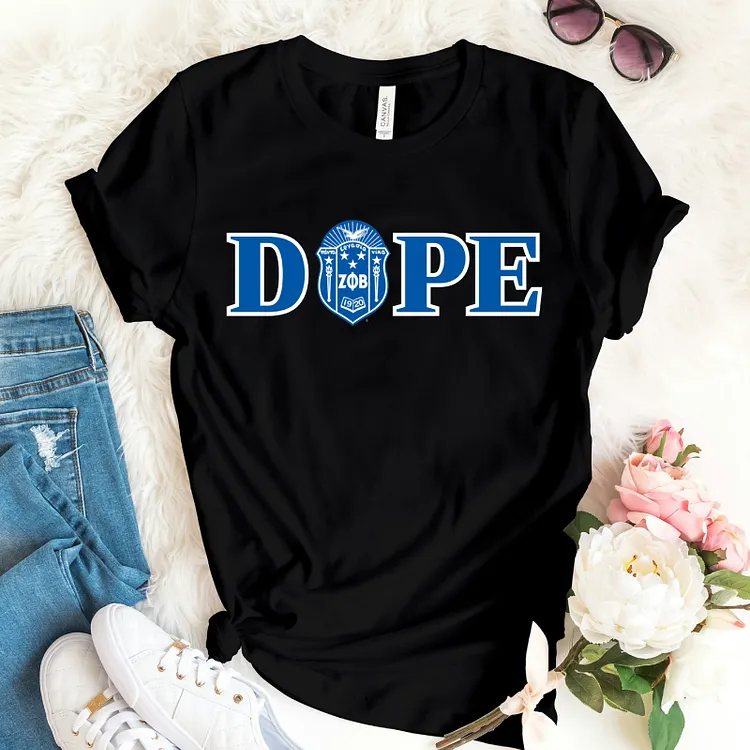 2025 &Zeta;&Phi;&Beta; DOPE T-shirt