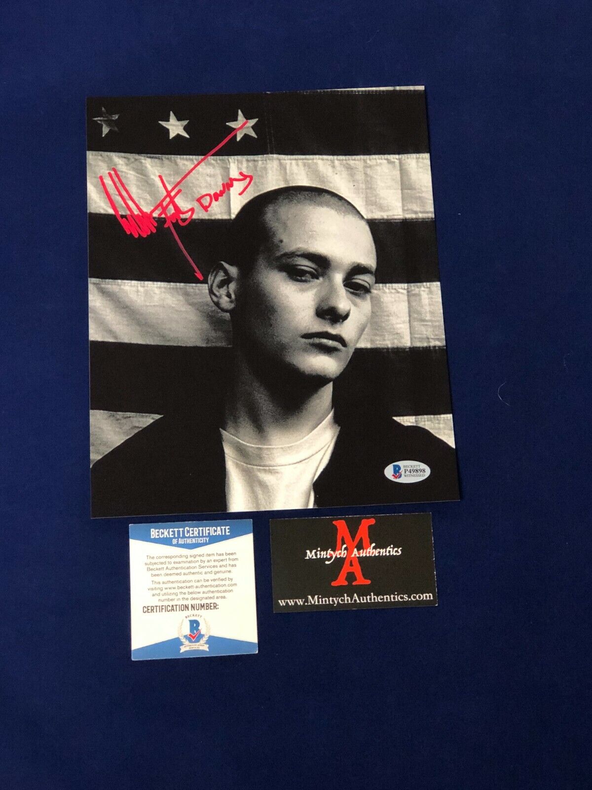 EDWARD FURLONG AUTOGRAPHED SIGNED 8x10 Photo Poster painting! AMERICAN HISTORY X! DANNY! BECKETT