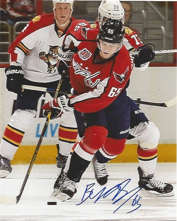 Washington Capitals Andre Burakovsky Signed Autographed 8x10 Photo Poster painting COA F